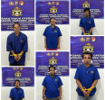 Polres Dumai dan Tim Gabungan Razia Tiga Jalan, Enam Orang Positif Narkoba