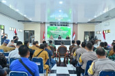 Tim Satgas PKH Sosialisasi tentang Penertiban Kawasan Hutan di Polres Bengkalis