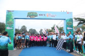 Polres Bengkalis Gelar Fun Run Meriahkan Hari Bhayangkara ke-80, Pererat Sinergitas Bersama Masyarak