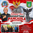 DPC AWI Dumai Jadikan Hari Kesaktian Pancasila Momentum Perkuat Persatuan