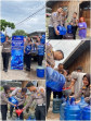 Sambut HUT Bhayangkara ke-80, Satlantas Bengkalis Distribusikan 100 Galon Air Bersih