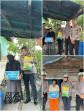 HUT Bhayangkara Ke-80, Satlantas Polres Bengkalis Bagikan Paket Sembako Untuk Warga