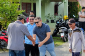 Silaturahmi dan Gotong Royong ke Lokasi Musibah Kebakaran di Kelurahan Gajah Sakti