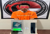 Honorer PU di Mandau Diamankan Satresnarkoba Dengan Sabu di Tangan