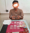 Satu Pria Pengedar Ditangkap Polisi Mandau  Beserta Enam Paket Diduga Sabu