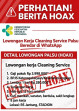 HOAX! Lowongan Cleaning Service Gaji Rp 3,9 Juta di RS Jantung & Otak Riau Beredar di Grup WA
