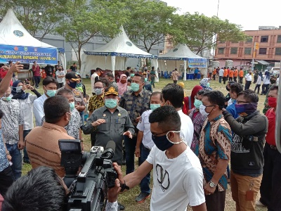 Wajib Supir, Kernet dan Penumpang Pakai Masker