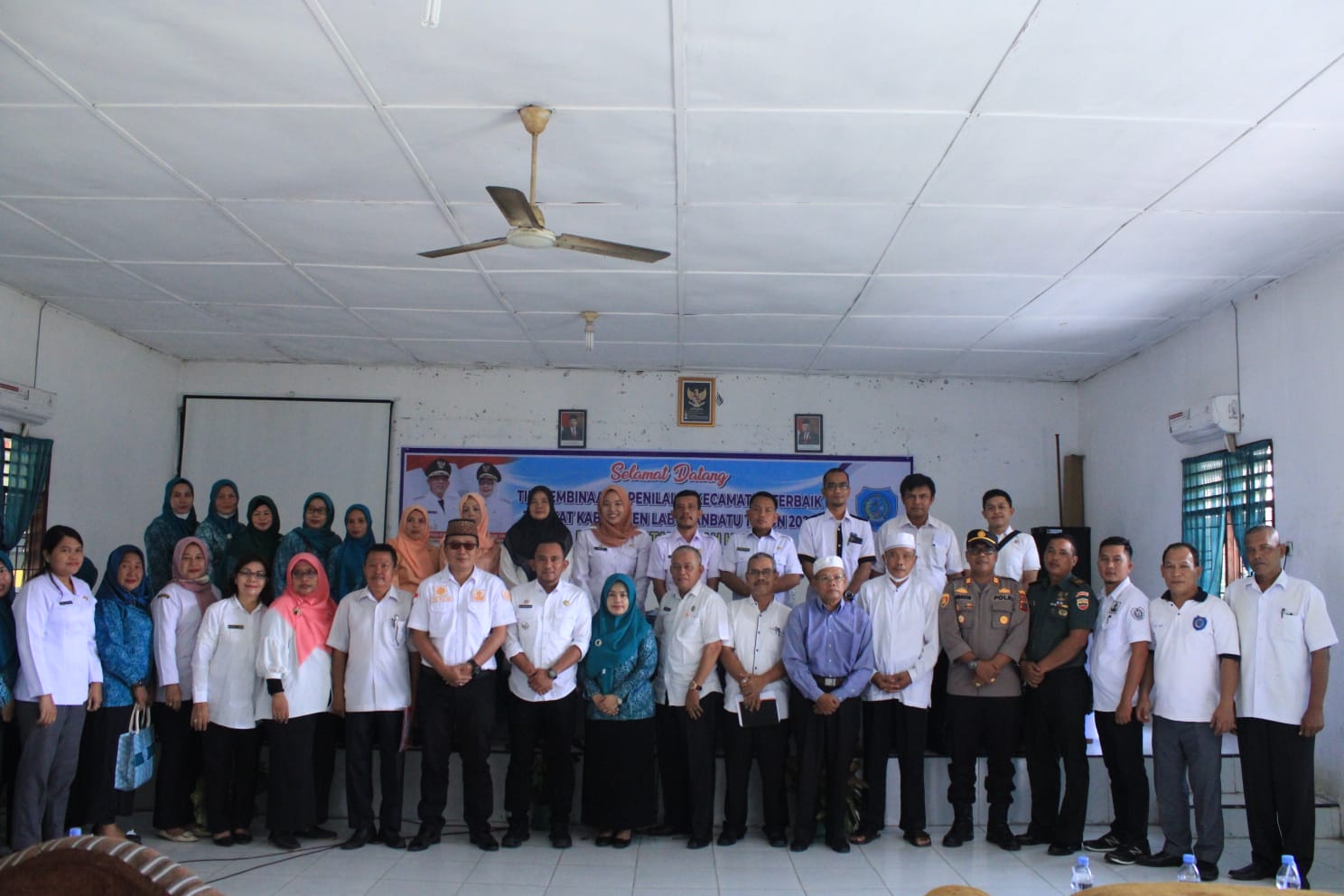 Kunjungi Kecamatan Bilah Hulu, Ketua Tim l : Keberhasilan Tidak Akan Terwujud Tanpa Ada Kerja Sama