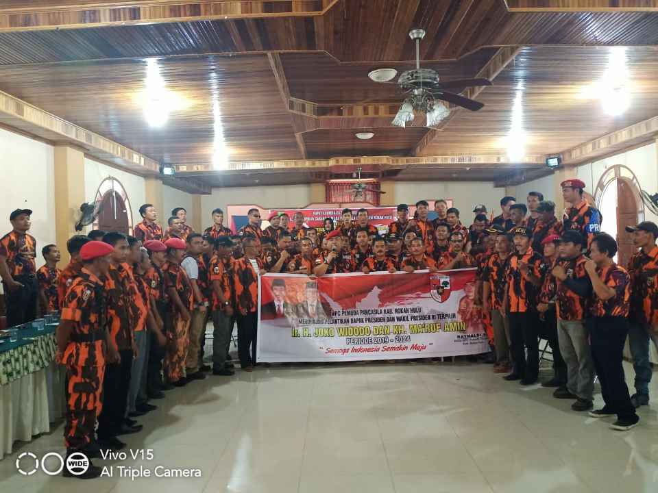MPC Pemuda Pancasila Rohul Gelar Deklarasi Dukung Presiden Terpilih