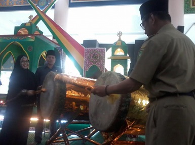 102 Peserta Ikuti MTQ di Masjid Daarul Abrar DPRD Riau