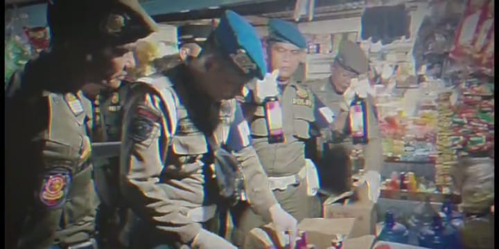 Ciptakan Suasana Aman dan Nyaman Jelang Idul Fitri 1444, Tim Yustisi Rutin Melaksanakan Razia