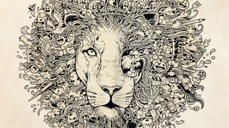 Hanna Aprillia Menjadi Tenar Berkat Karya Doodle Art-nya