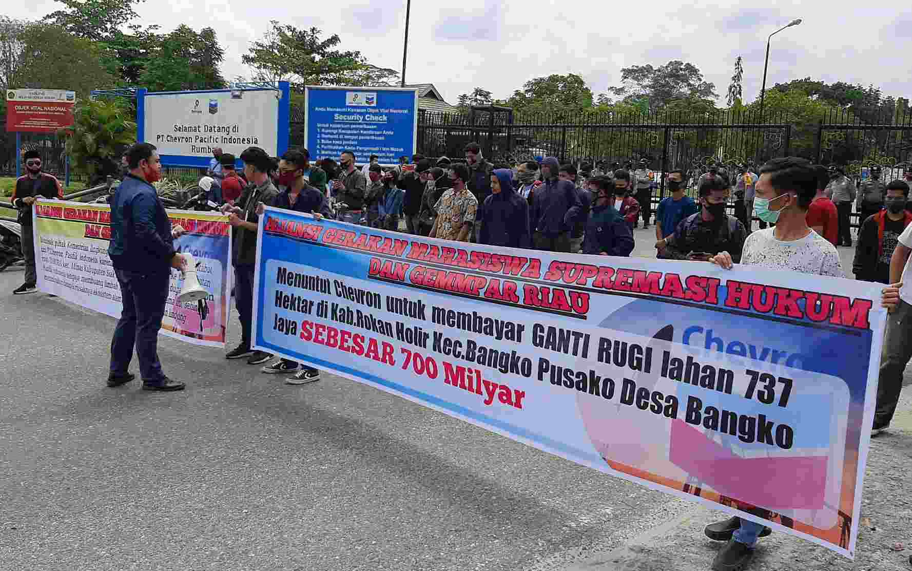 Terkait Limbah Chevron, Aliansi Gemmpar Minta Sukamto Thamrin  GM PT. CPI Dicopot Jabatannya