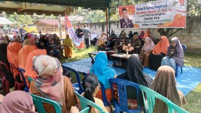 Reses ke I TA 2023, Khairul Umam Menjemput Aspirasi Masyarakat RT 01 RW 07 Talang Mandi