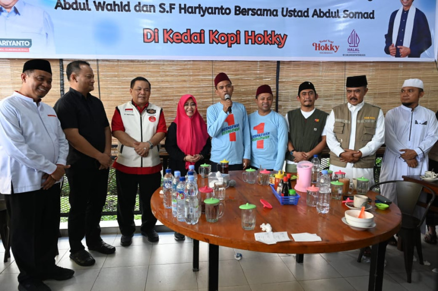 Pertama dalam Sejarah, Cagubri Bermarwah dan 4 Paslon Pemimpin Pekanbaru Sepakat Bersama Membangun R