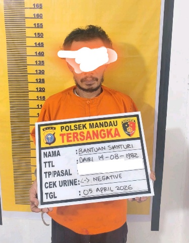 Polsek Mandau Tangkap Pelaku Persetubuhan Anak Dibawah Umur