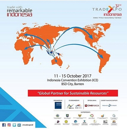 Trade Expo Indonesia 2017 Dibuka, Kukuhkan Peran Indonesia Dalam Perdagangan Global