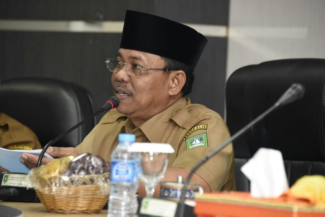 Plt. Sekretaris Bengkalis Pinta BPKAD tarik kendaraan ex Pejabat Pengawas