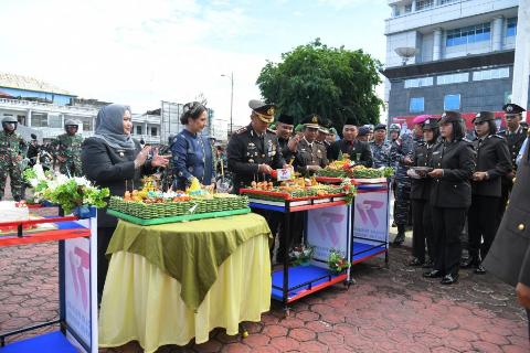Puncak HUT Bhayangkara ke-77, Keharmonisan Bupati dan Forkopimda Kembali Dipertontonkan