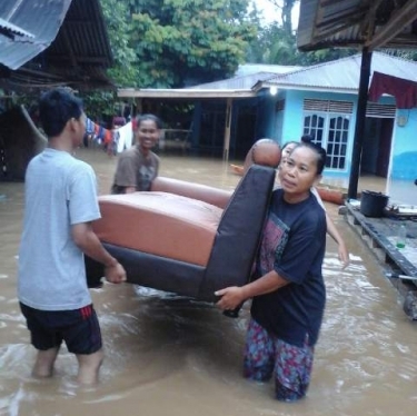 Korban Banjir Kuansing Mencapai 10.652 KK, Berikut Datanya