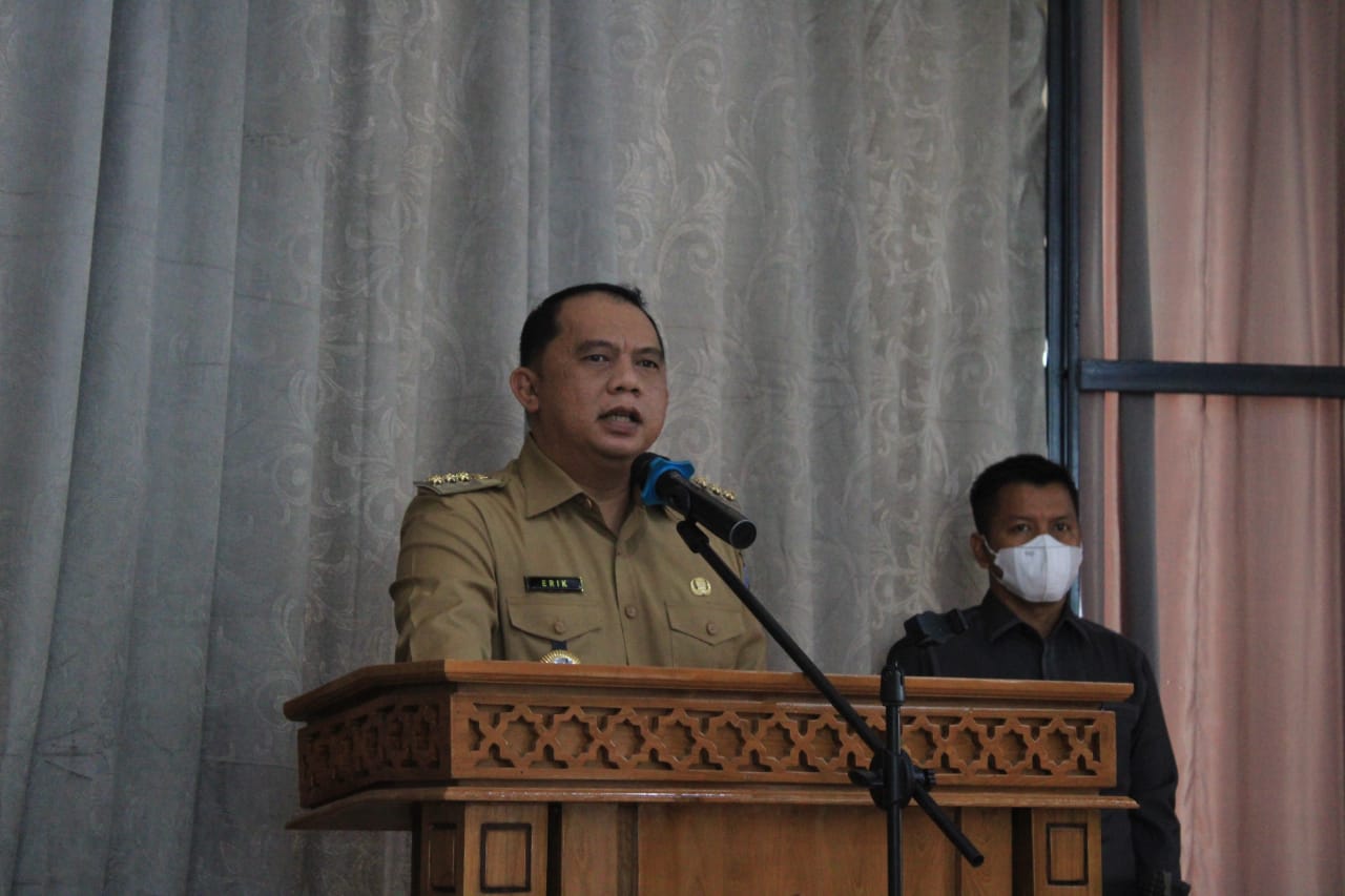 Bupati Labuhanbatu Buka Sosialisasi Bimtek Usaha Online