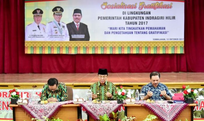 Bupati Inhil Komit Cegah Tindakan Korupsi