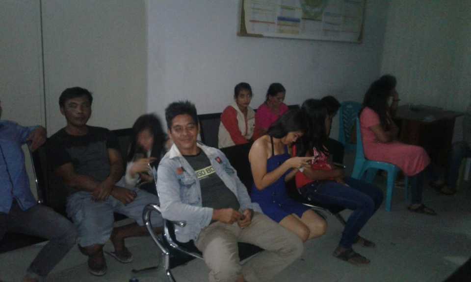 Petugas Satpol PP Berhasil Menjaring Delapan Wanita Diduga PSK Tidak Memiliki Dokumen Lengkap