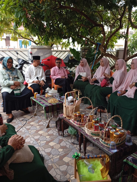 Seusai Tausiyah, Doktor Ikhsan Didoakan Jadi Wako Pekanbaru dan Atasi Banjir di Perumahan Beringin I