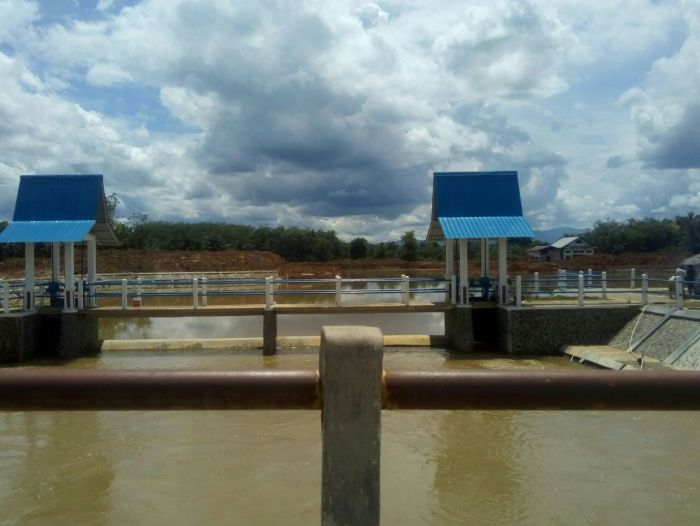 Desa Rambah Utama Akan Mengelola Embung Menjadi Objek Wisata Air
