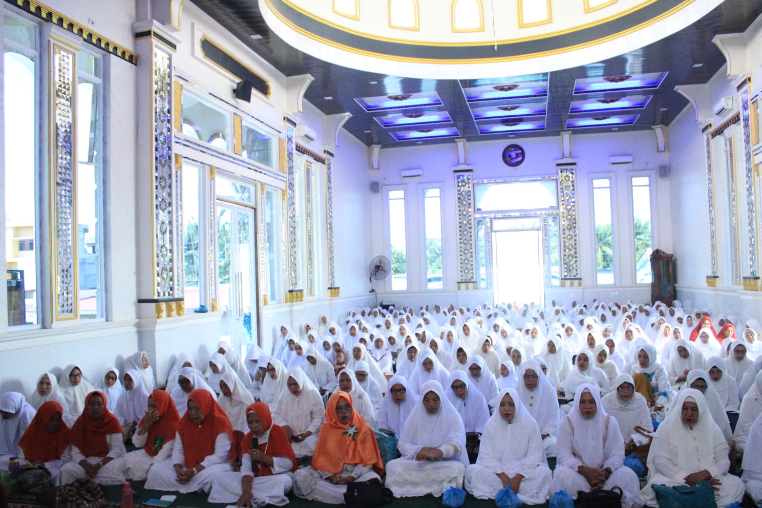 Asisten III Hadiri Yasin Akbar Wilayah II Kecamatan Rantau Selatan