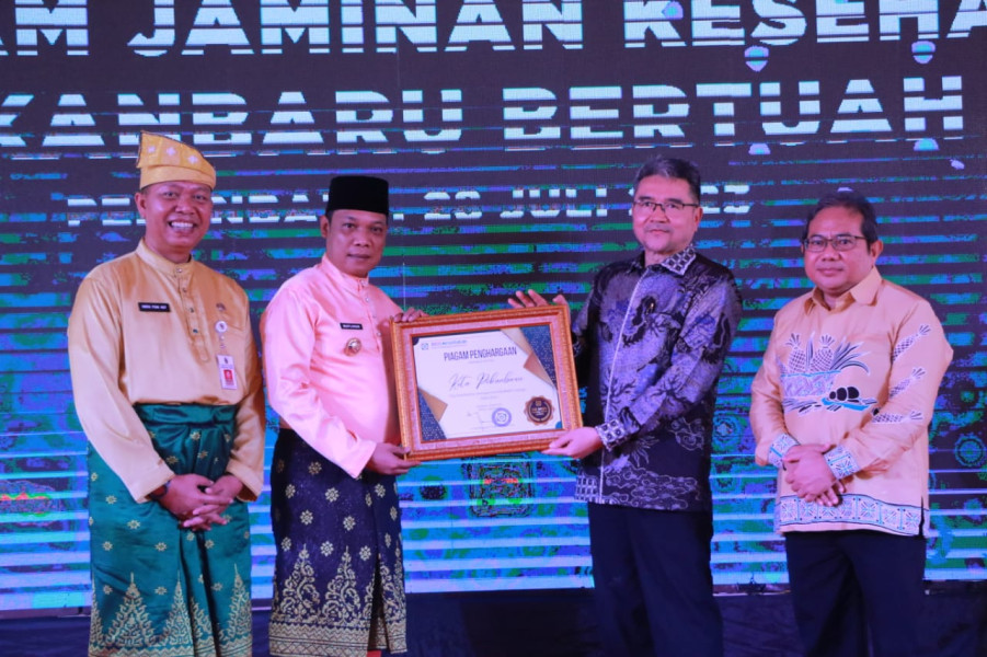 Berobat Gratis Pakai KTP,  Pj Wako Luncurkan Jaminan Kesehatan Pekanbaru Bertuah