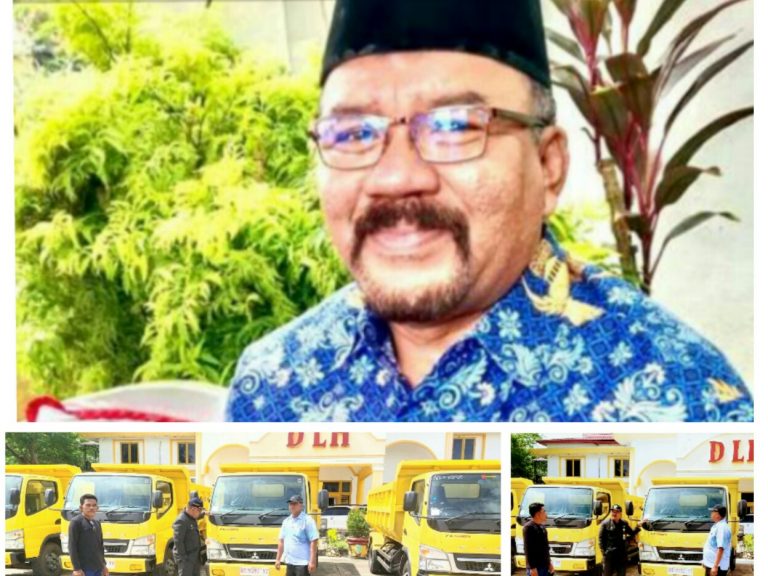 DLH Rohil  Dapat Tambahan 5 Unit Mobil Dump Truck Sampah, Anggaran Tahun 2023