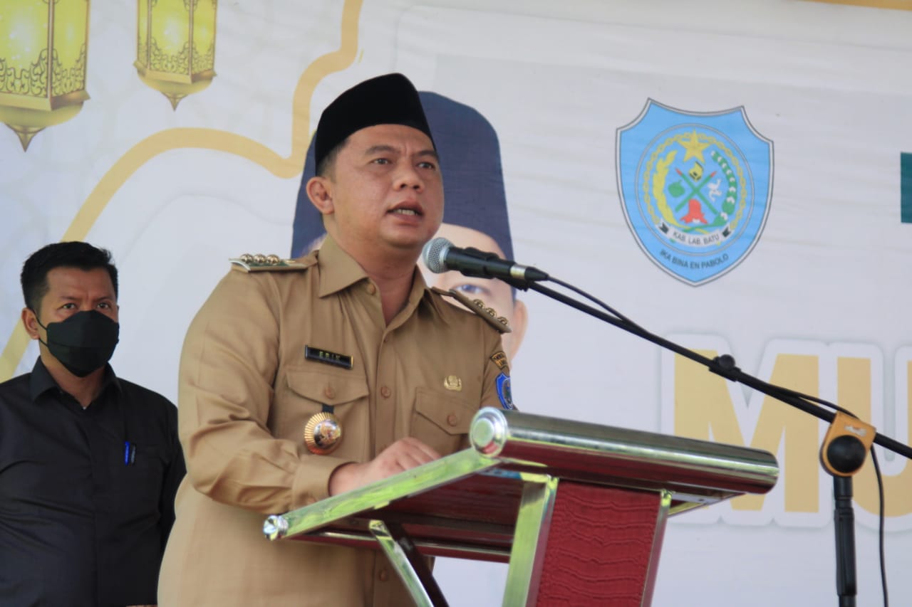 Pemkab Labuhanbatu Peringati Maulid Nabi Muhammad SAW 1443 H/2021 M