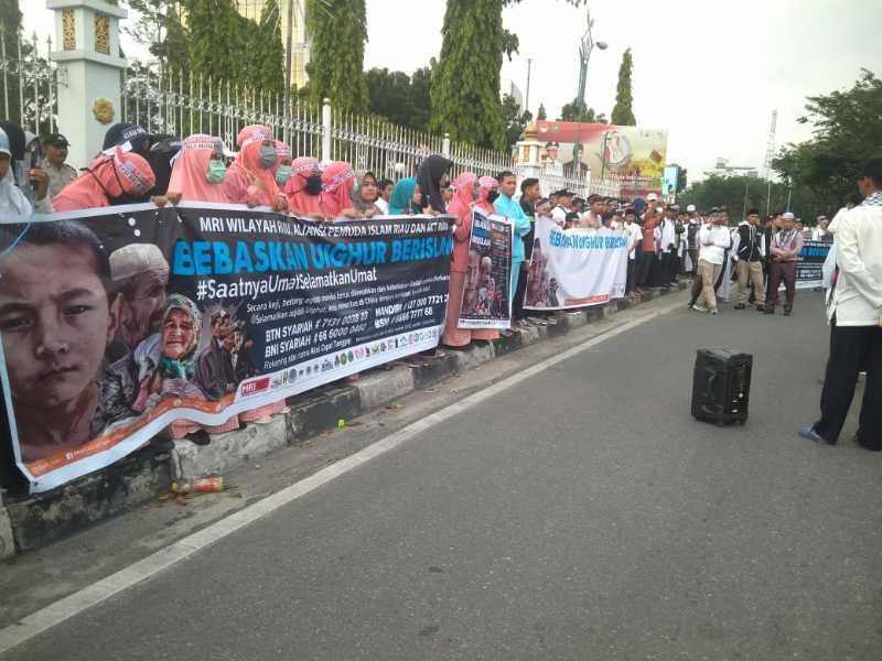 Aliansi Pemuda Islam Tuntut Pusat Kecam Perlakuan diskriminasi RRC Terhadap Muslim Uighur