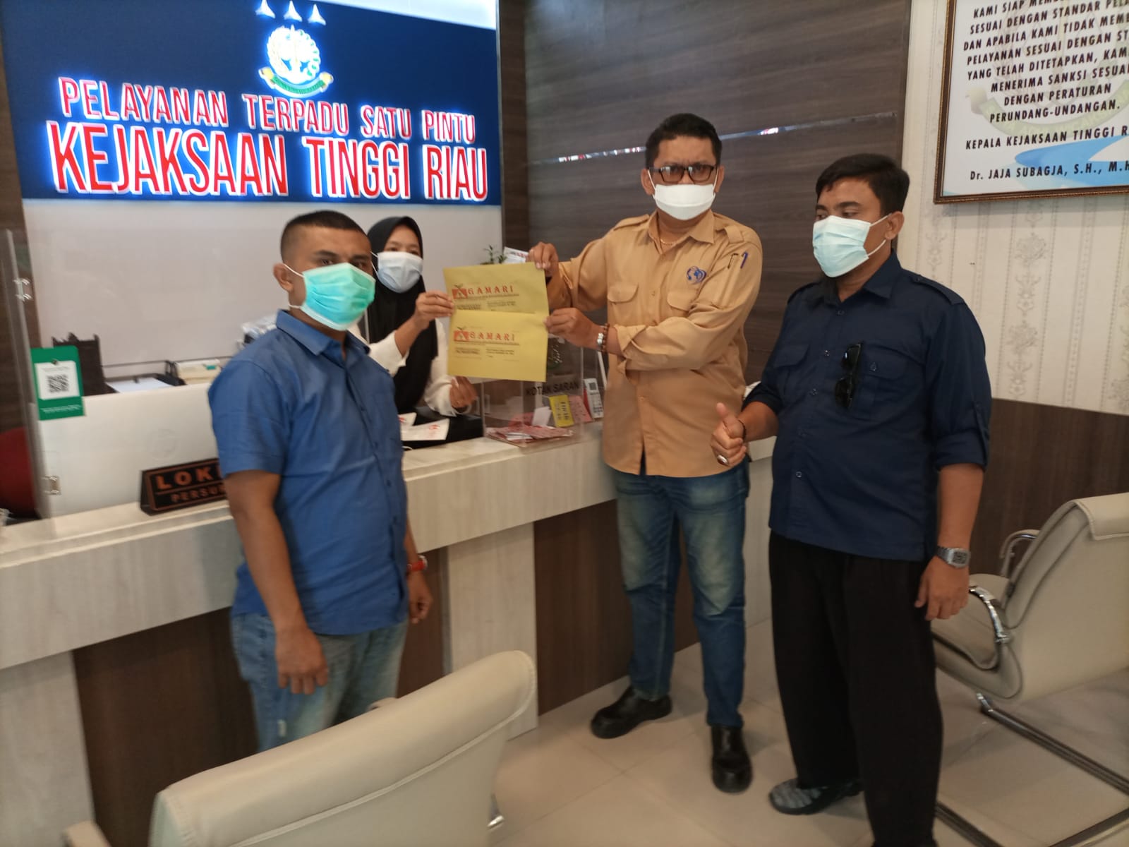 Jelang 17 Agustusan, Aktivis GAMARI Laporkan Kasus Korupsi di Kuansing