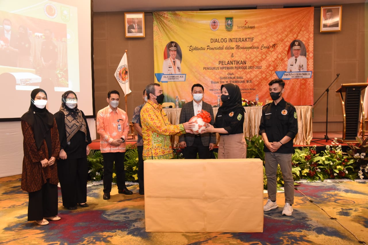 Resmi dilantik Gubernur Prov Riau, Erliani Istifarin Puteri Tari Riau 2020 Nahkodai HIPEMARI JAKARTA