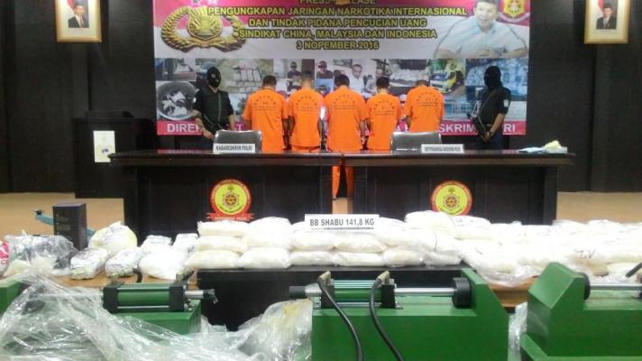Mengejutkan! 11 Negara Suplai Narkoba ke Indonesia