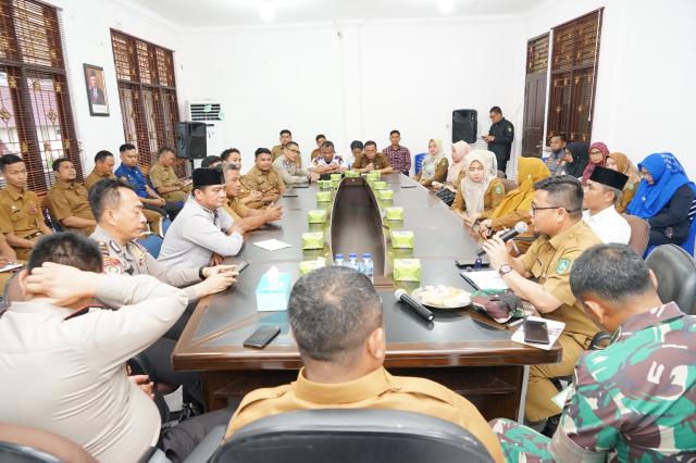 Kecamatan Mandau Adakan Rapat Pelaksanaan Pawai Ta'aruf, Tabligh Akbar dan Festival Lampu Colok