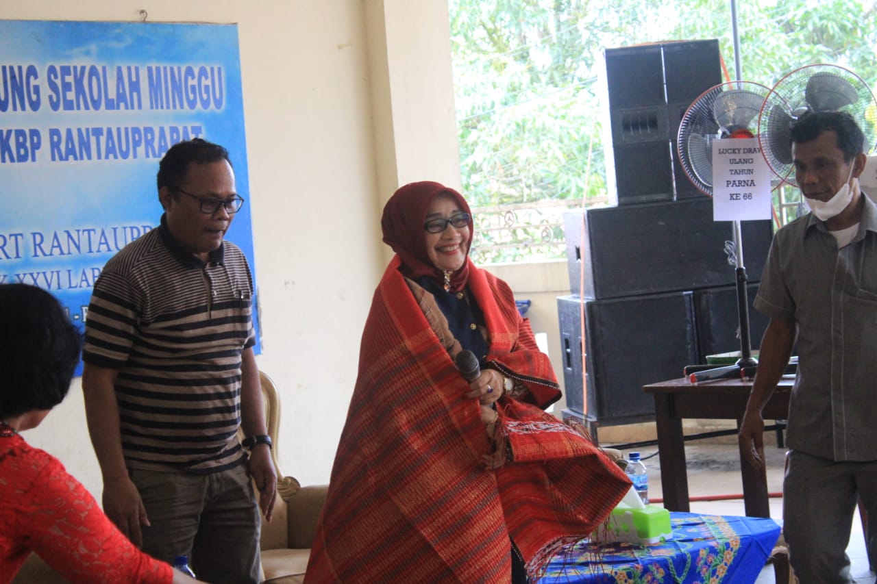 Wabup Labuhanbatu Ucapkan Selamat Ulang Tahun Parna Ke-66 Tahun