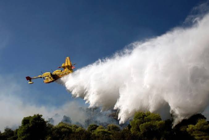 2 Helikopter Water Bombing Padamkan Kebakaran di Rohil