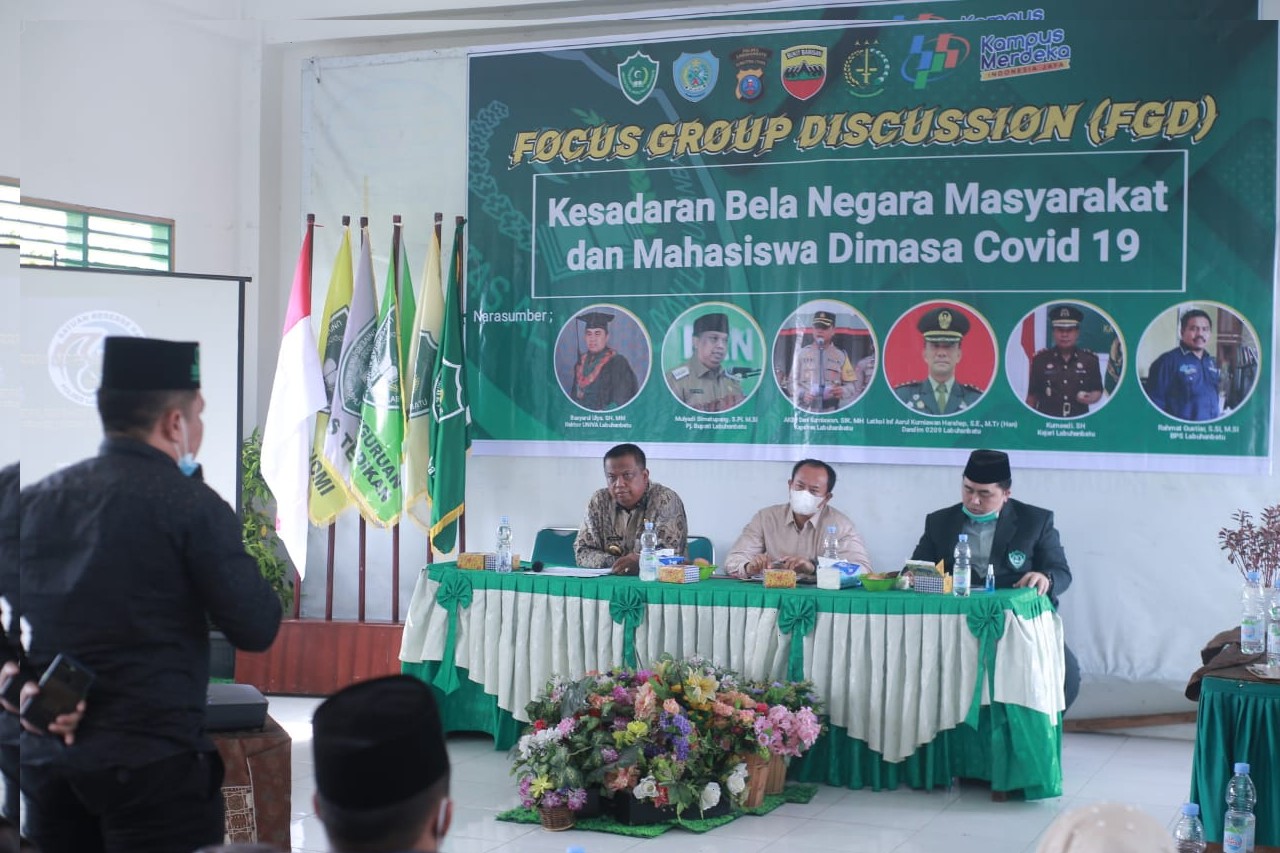 PJ. Bupati Labuhanbatu Isi Materi Seminar dan Focus Group Discussion
