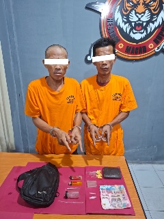 Digerebek di Kebun Karet Tanjung Punak, Dua Pengedar Sabu di Rupat Utara Ditangkap Polisi