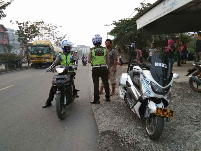 119 Kendaraan Terjaring Operasi Patuh Muara Takus, Berikut Penjelasan Kasat Lantas Polres Bengkalis