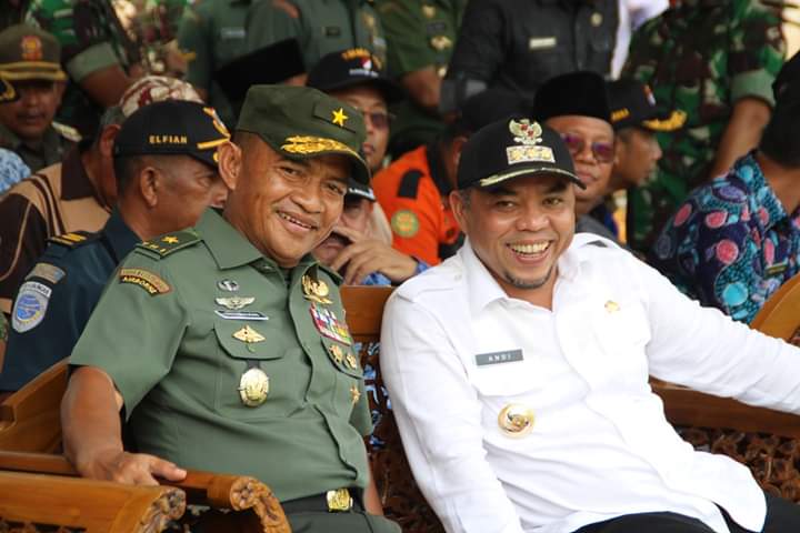 Kasdam I/BB Puji Kinerja PLT Bupati Labuhanbatu