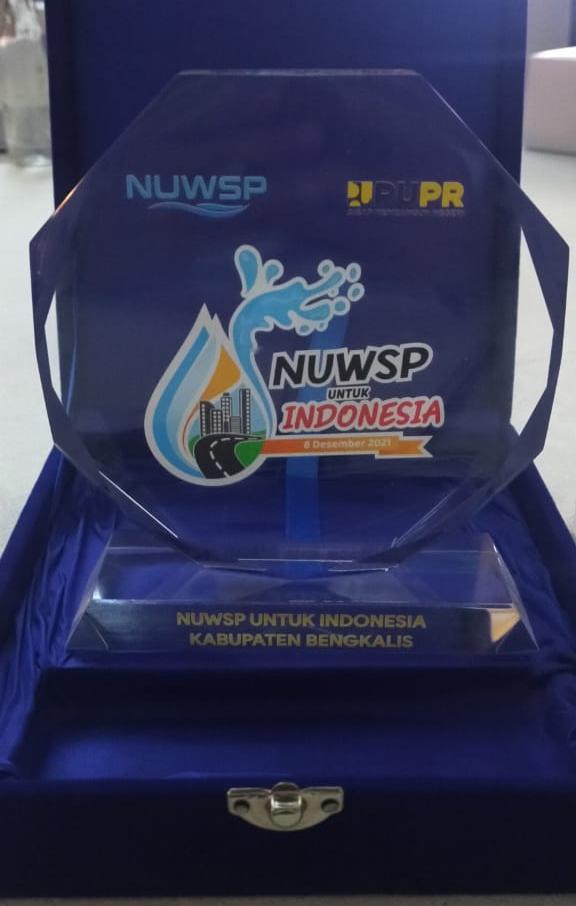 Dinas PUPR Bengkalis Sabet Penghargaan dari Kementerian PUPR RI