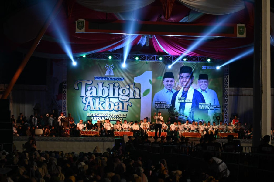 UAS Sebut Abdul Wahid Sosok Baik Yang Punya Komitmen Tinggi Memajukan Riau