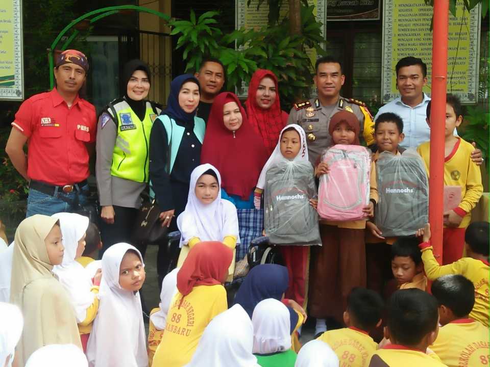 Wakapolresta Pekanbaru, Sampaikan Pesan Persahabatan