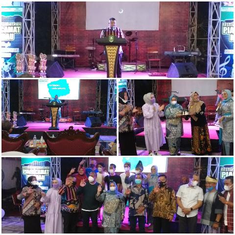 Sambut Hari Pahlawan Camat Mandau Gelar Festival Lagu Daerah Dibuka Secara Resmi Oleh Bupati Bengkal
