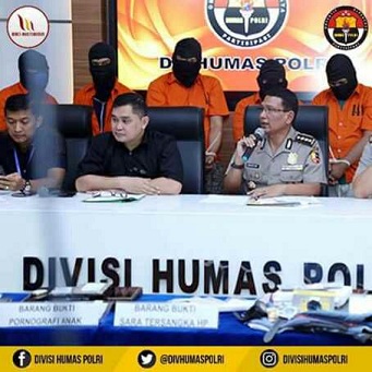 Divisi Humas Polri Bareskrim Tangkap Pelaku Penebar Isu SARA di Media Sosial
