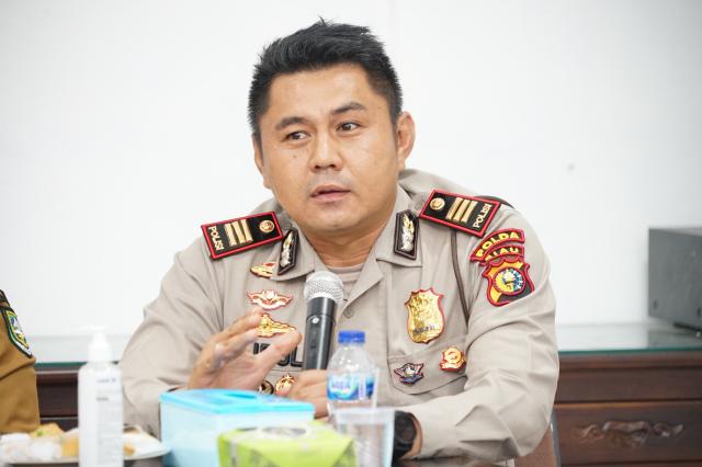 Kapolsek Mandau Hadiri Rapat Pelaksanaan Pawai Ta'aruf, Tabligh Akbar dan Festival Lampu Colok